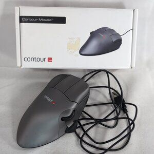 Contour Mouse Left Handed High Precision 1200 dpi PC MAC CMO-GM-L-L Ergonomic